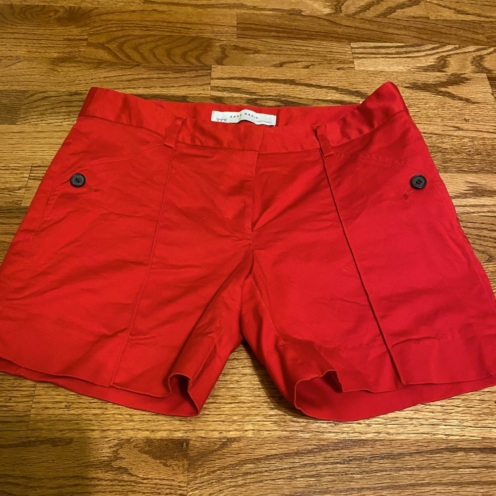 Zara red shorts!